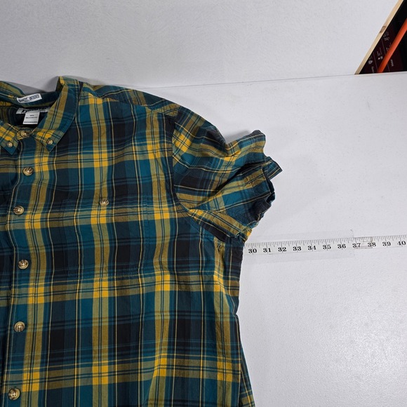 Duluth Trading Co Untucked Plaid Flannel Shirt Men Size 3XL Relaxed Fit‎ Cotton - Picture 2 of 7